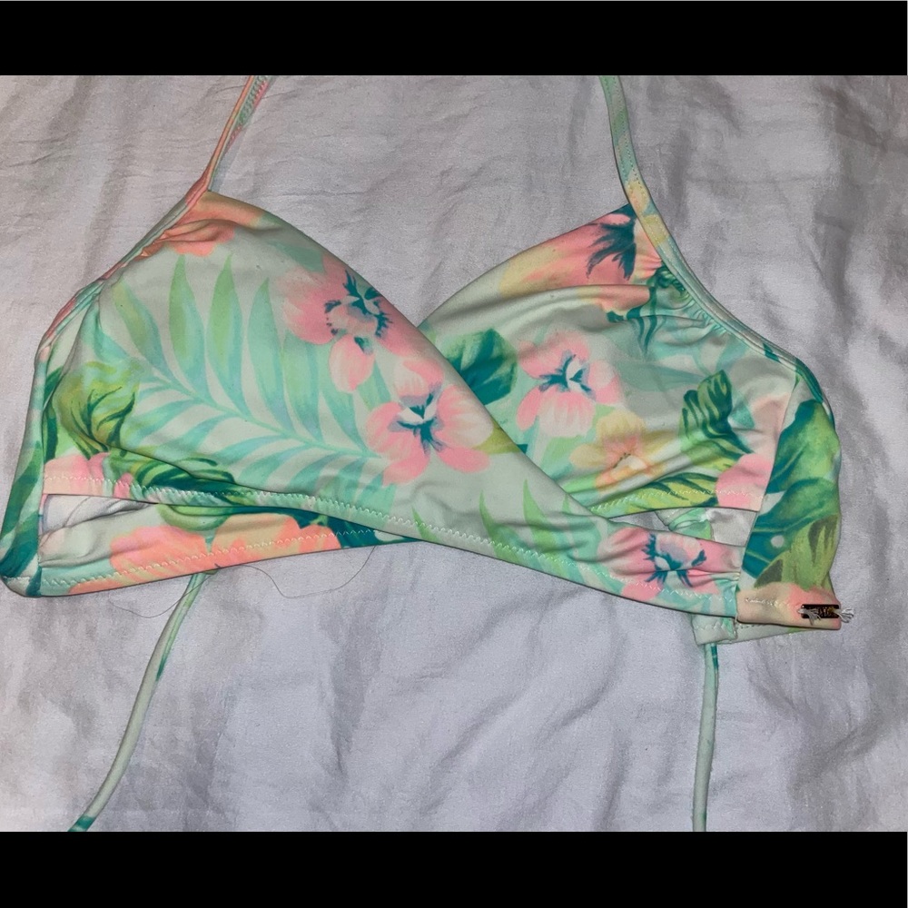 Pink bathing suit